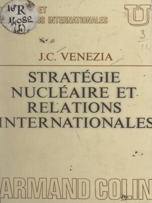 cover image of Stratégie nucléaire et relations internationales